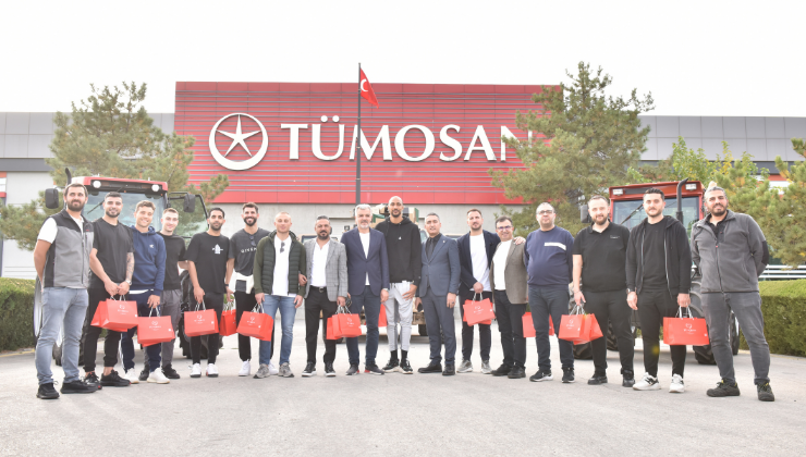 TÜMOSAN, TÜMOSAN Konyaspor Futbolcularını ve Yetkililerini Ağırladı